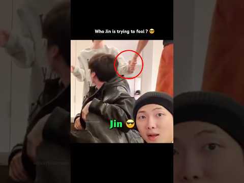 Taejin: Who Jin is trying to fool? 😎 #taejin #shorts #bts #jin #taehyung #btsshorts