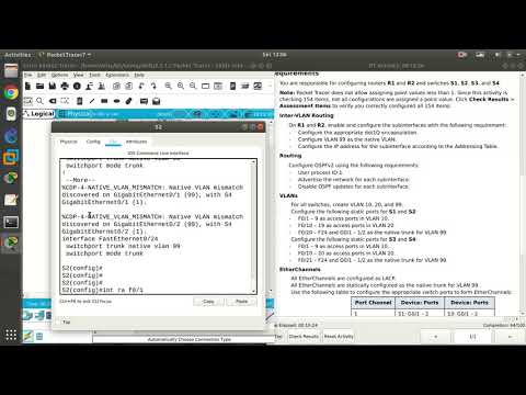 3.3.1.2 Packet Tracer 7.2 - Skills Integration Challenge
