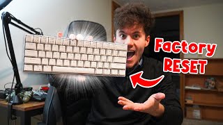 How to FACTORY RESET your 60% keyboard