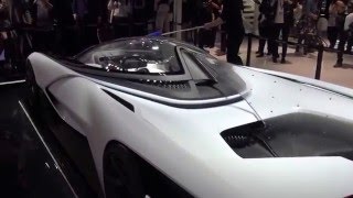 北京モーターショー(Auto China)2016 開幕！Faraday Futore(ファラデー・フューチャー) FFZero1