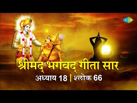 भगवद गीता सार अध्याय 18 श्लोक66 with lyrics | Bhagavad Geeta Chapter 18 shlok 66 |Shailendra Bhartti