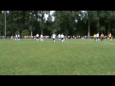 Freialdenhoven - Einlauf :   Borussia Freialdenhoven und FC Wegberg - Beeck