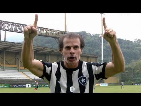 Botafogo 2 x 0 Fluminense | Goals by Túlio Maravilha | Brazilian Master Football Cup