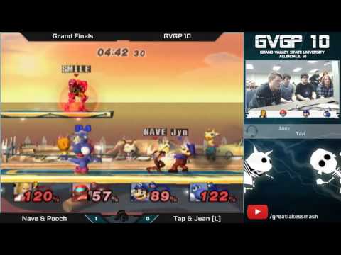 GVGP 10 Project M Doubles Grand Finals - Nave & Pooch vs. Tap & Juan