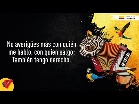 Te Escachaste, Churo Díaz & Elías Mendoza, Video Letra - Sentir Vallenato
