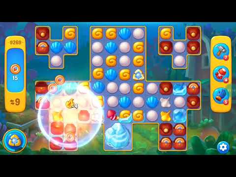 Fishdom Easy Level 9269 (with full seashell) @choraelmin