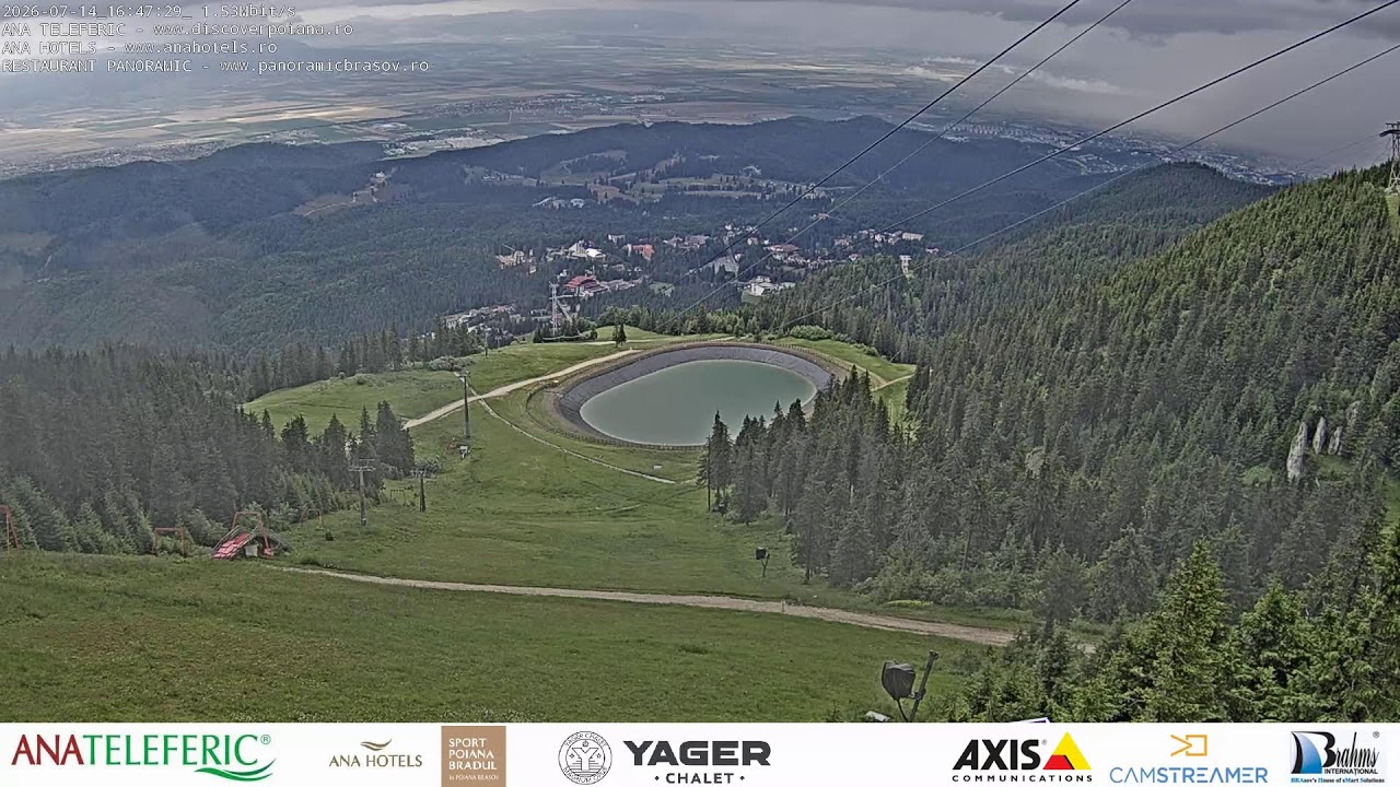 Live webcam view of Yager Chalet Mountain View