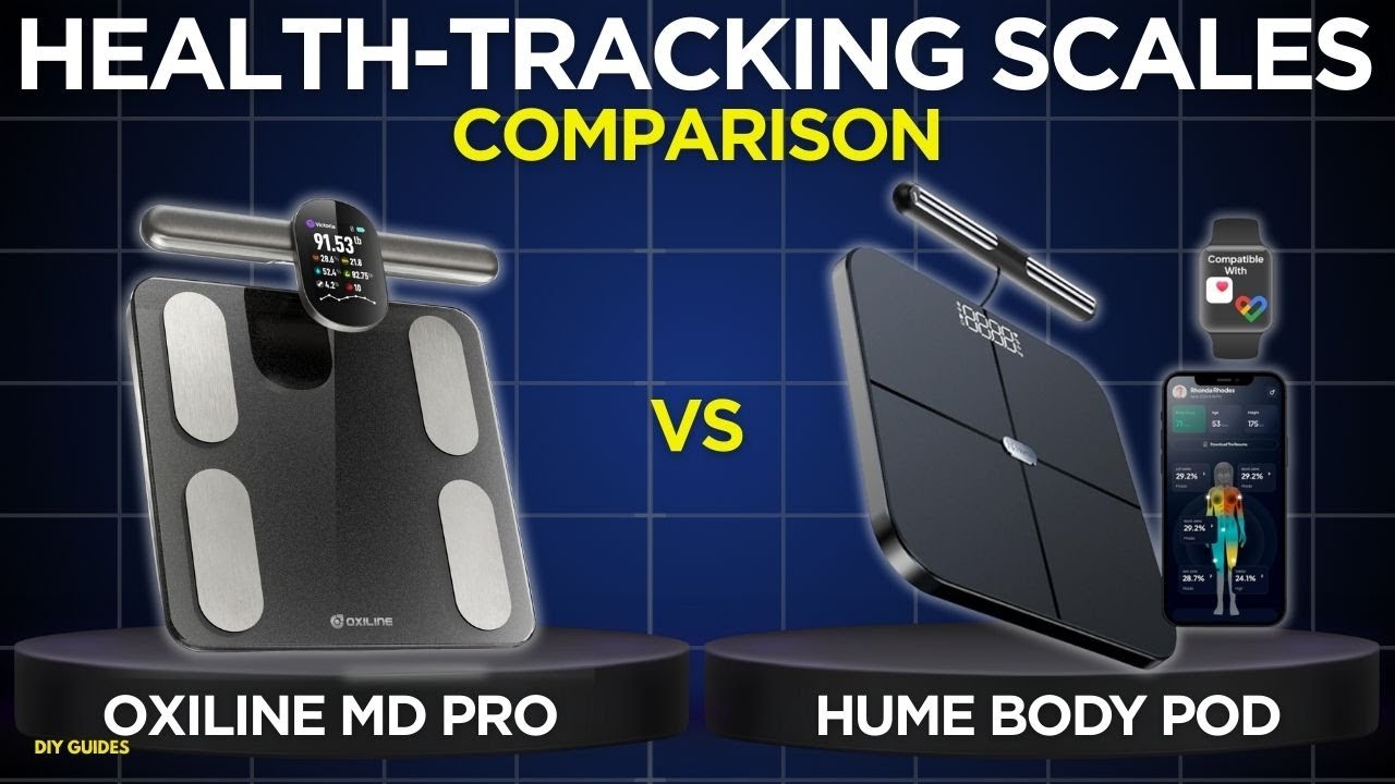 Oxiline Scale MD Pro Vs Hume Body Pod Comparison: Which Smart Scale Is BETTER?