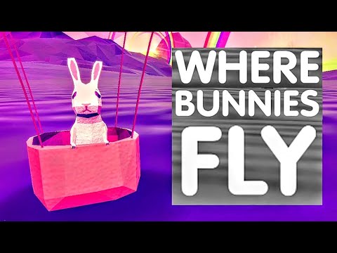 The rabbit can fly forever! 🌈🐰 - Where Bunnies Fly  GamepPay 🎮📱