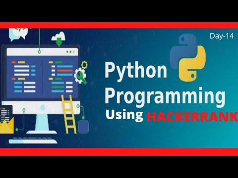 Python Basic Problems Solutionshackerrank Day 14 Learn Coding Easily How To Be Good Programmer