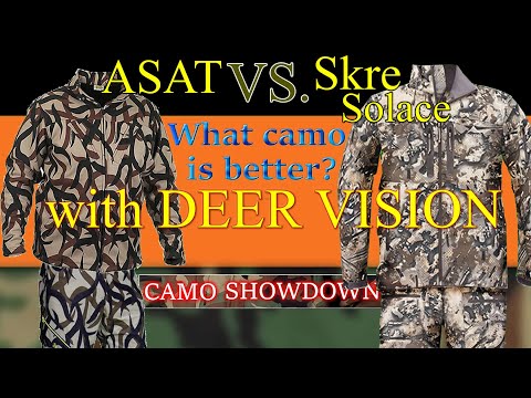 Who is the best? ASAT Vs. Skre Solace on 12 Backgrounds in Human and Deer Vision.