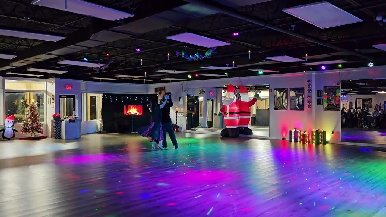 Foxtrot Show by Caterina & Paul at our Christmas Party 2024