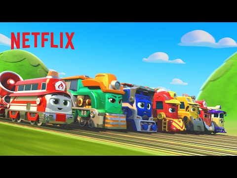Mighty Express Theme Song - All Aboard! 🚂 Netflix Jr