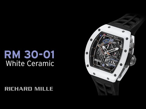 RM 30-01 ATZ White Ceramic — RICHARD MILLE