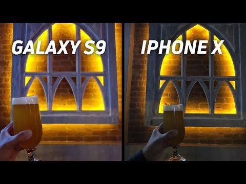 Samsung Galaxy S9 vs iPhone X Camera Shootout