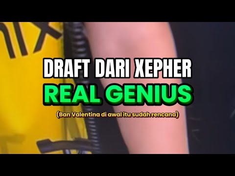 Draftnya Xepher si genius yak! Lihat cara dia draft pick 🔥✅#MLBBM7