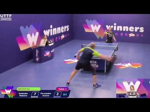 WINners CUP table 1  28.11 Gubenko Maksim - Pereiaslov Andrei     16:00