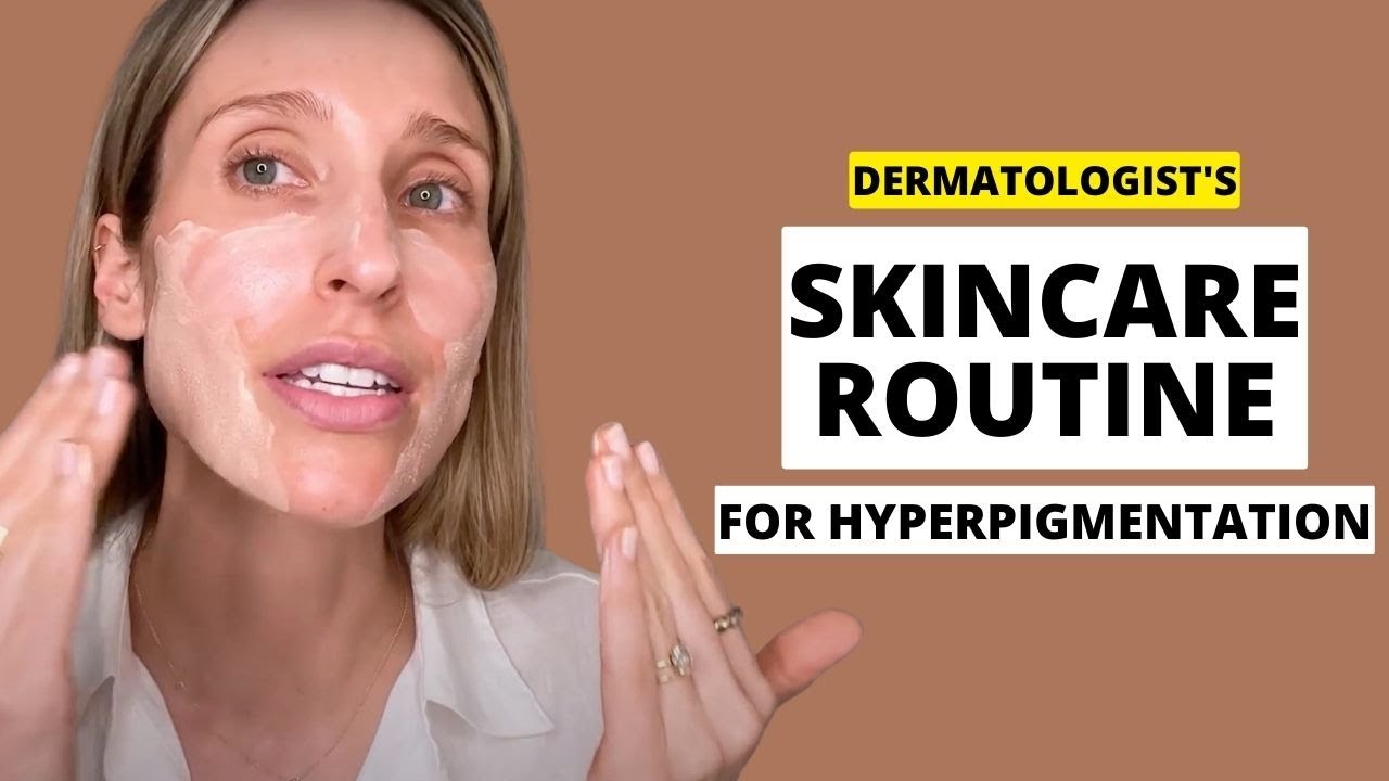 Hyperpigmentation Morning Skincare Routine with Hydroquinone | Dr. Sam Ellis