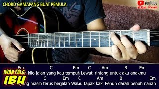 Download lagu Iwan Fals - Ibu (TUTORIAL CHORD GITAR VERSI MUDAH UNTUK PEMULA) mp3