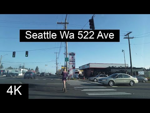 Seattle Wa🇺🇸 Rooselvet Ave 4K Drive  Video 2021