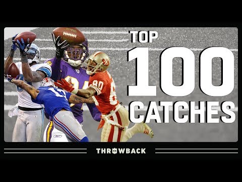 Top 100 Catches in NFL History!