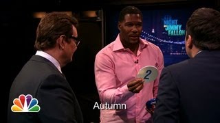 Catchphrase with Michael Strahan and Demi Lovato (Late Night with Jimmy Fallon)