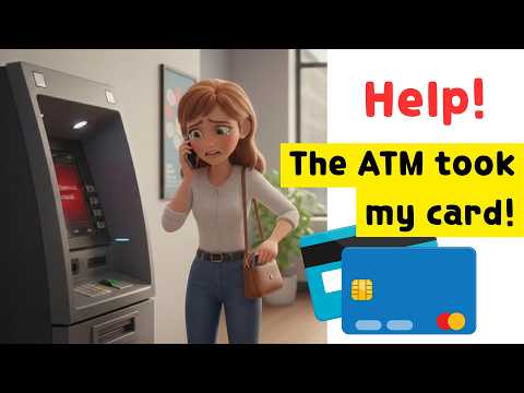 ATM swallowed your card 😱 Banking Survival German