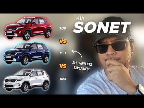 Kia Sonet SX vs. EX vs. LX | DON'T CHOOSE the Wrong Variant! ❌️