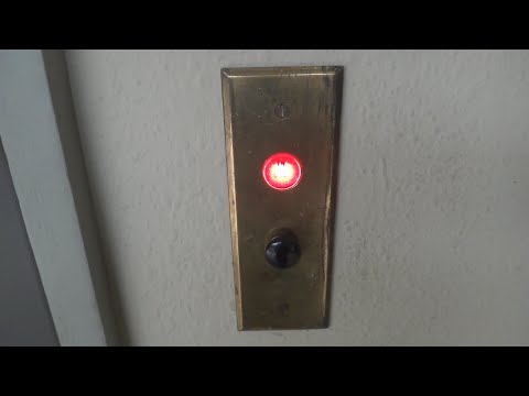 Incredible Vintage Westinghouse? Hydraulic Elevator - Zap Building - Santa Rosa, California