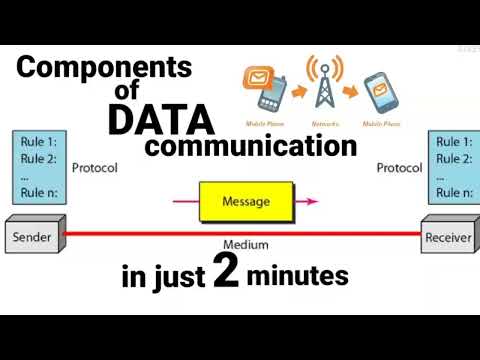 Components of data communication.