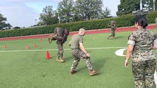 JayTrains Runs Fire Under Maneuver Course 2:01 Minutes! Marine Corps CFT! | September 11, 2021
