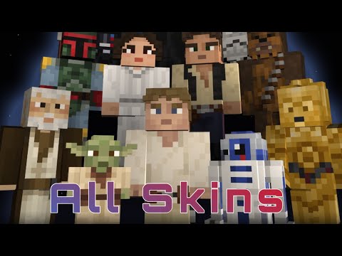 TinyRaccoonGames - Minecraft Star Wars - All Original Trilogy Skins