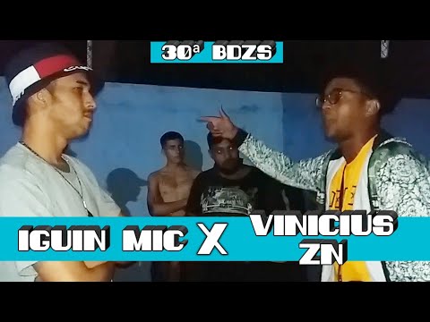 🔥😳 Vinícius ZN x Iguin Mic • 2ª FASE • 30ª BDZS | Santo Amaro, SP