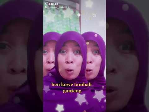 duduk sek anteng  biar tmbh ganteng mas