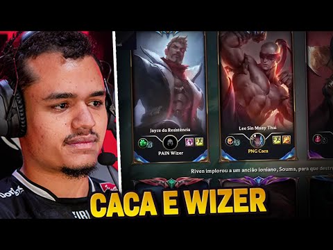 CACA PEGOU LEE SIN E CAIU COM O WIZER NA SOLOQ | VODS DO CARIOK