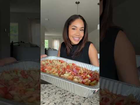 This pasta salad hack is BACK! 🥗 @McCormickVideos Salad Supreme Seasoning!✨#recipe  #shorts