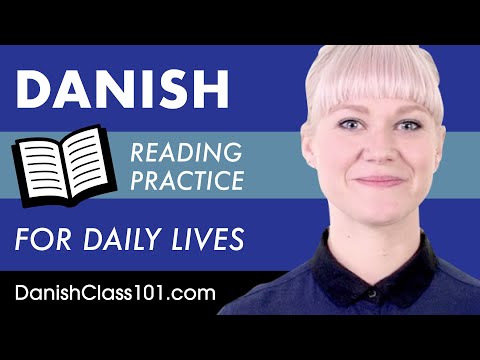 Danish Reading Practice for ALL Learners - Danish for Daily Life