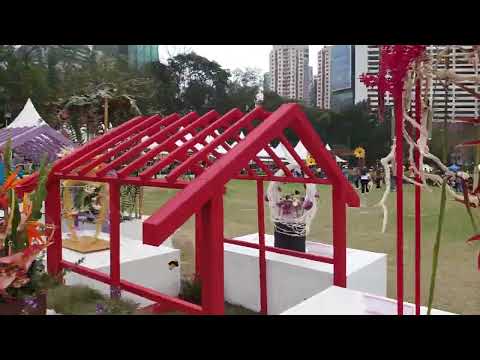 Pameran Bungga Dicauswe bay Hongkong