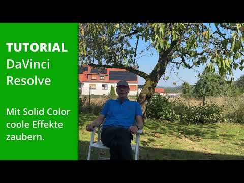 Es muss nicht immer Fusion sein! Coole Effekte mit Solid Color auf der Edit Page