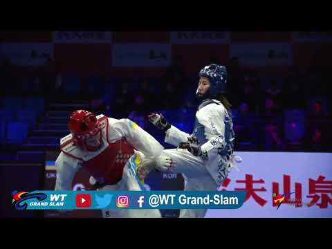 HIGHLIGHT |  Women-49kg  Round of 16, Min-Ah HA (KOR) VS Iryna ROMOLDANOVA (UKR)
