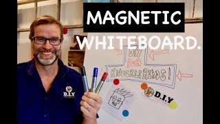 Whiteboard Paint DIY Project.
