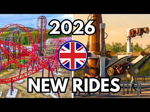 Every NEW Ride Opening at UK Theme Parks In 2026!
