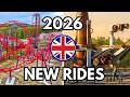 Every NEW Ride Opening At UK Theme Parks In 2026