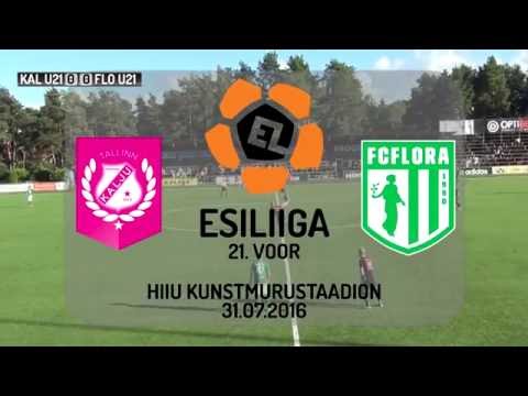 21. voor: Nõmme Kalju FC U21 - Tallinna FC Flora U21 3:2 (3:0)