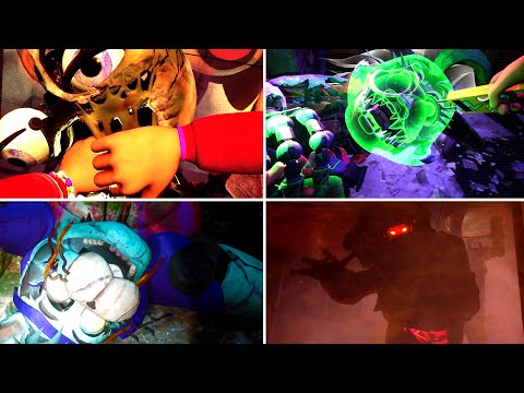 Cassie Destroys & Repairs All Animatronics - FNAF Security Breach Ruin DLC 2023