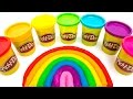 Play Doh Rainbow play dough Arcoiris by Unboxingsurpriseegg