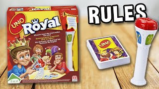 How to play UNO ROYAL REVENGE (official rules, instructions and gameplay) | Spielregeln TV x Mattel