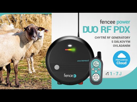 Elektrické ohradníky - fencee power DUO RF PDX