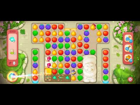 Gardenscapes Level 2323 [Hard Level ] #androidgameplay #gardenscapesgame #tranding #powerseekers