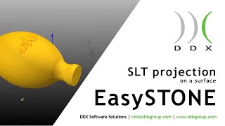 How to Make an STL Projection on a Surface in EasySTONE®